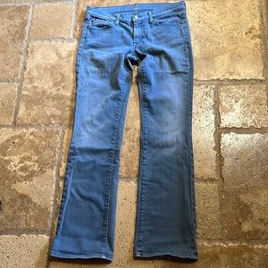 7 For All Mankind Low-Rise Bootcut Jeans 32